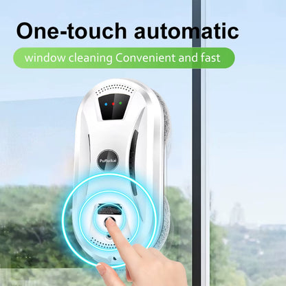 Window Cleaning Robot High Suction Electric Window Cleaner Robot Anti-Falling Remote Control Robot Vacuum Cleaner